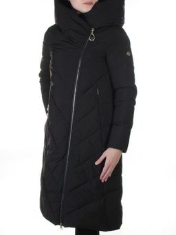 F-9917 BLACK Пальто женское зимнее Callia (200 гр. холлофайбер)