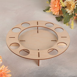 Подставка для пасхального кулича и яиц, 24244 см - Доляна фото 2