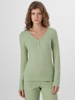 Комплект домашний женский зеленый - Mark formelle фото 3