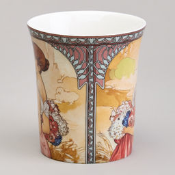 КРУЖКА LEFARD ВРЕМЕНА ГОДА (А. МУХА) 420 МЛ  фото 4