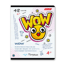 Светоч 48ТЕТк-003 Тетрадь ученическая общая, выборочный лак, A5 48 л. на скобе 65 г/кв.м , белизна 100 % 10 шт. клетка 000745 Эмодзи  фото 7