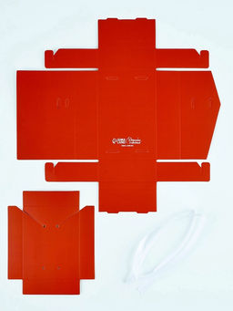 Цена за 5 шт. Коробка под бижутерию «Красная», 12×8.5×3 см