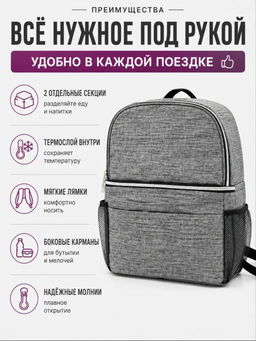 Терморюкзак (3792) цвет в ассортименте - Мой органайзер фото 3