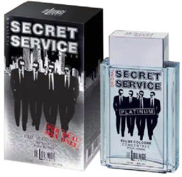 Одеколон SECRET SERVICE PLATUNYM (100мл).