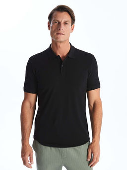 Polo Yaka K?sa Kollu Pike Erkek Ti??rt