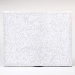 Картина по номерам на холсте с подрамником Лев 40 50 см - Школа талантов фото 3