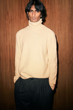 Jersey de cuello alto Regular Fit - H&m фото 3