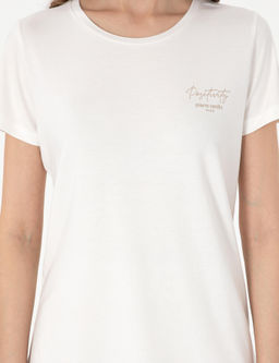 Beyaz K_sakollu Pijama Tak_m_