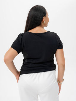 Футболка жен.арт.373-8,черная - Binita фото 6