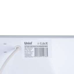 ULP-6060 36W/4000К IP40 PREMIUM WHITE Светильник светодиодный потолочный универсальный. Белый свет (4000K). 4400Лм. Корпус белый. В комплекте с и/п. ТМ Uniel.