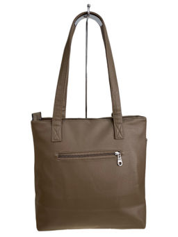 Женская сумка из искусственной кожи, цвет хаки - Greta фото 2