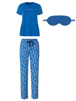 Женская пижама с маской для сна ESMARA  фото 8