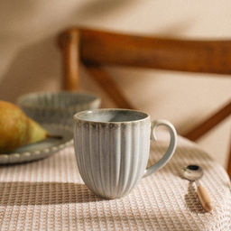 Кружка SL Home «Эхо Крита», 300 мл, фарфор, голубая