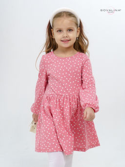 Платье Моана мелкие сердечки - Sovalina фото 2