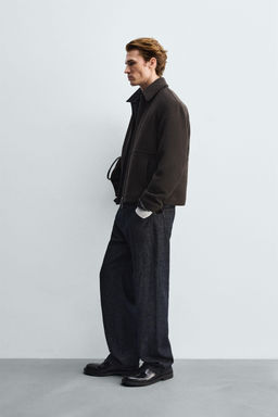 TEXTURED ZIP-UP JACKET - Zara фото 4