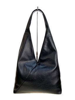 Женская сумка из искусственной кожи, цвет черный