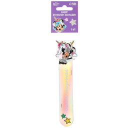 Закладки для книг, фигурные из картона, 5 шт. Мечтай, Минни Маус