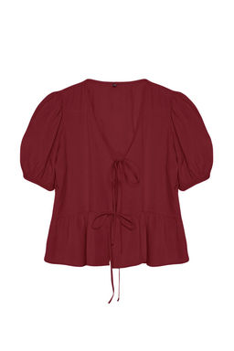 TRENDYOLMILLA Pembe Baglamal? Dokuma Gomlek TWOSS24GO00237  фото 9