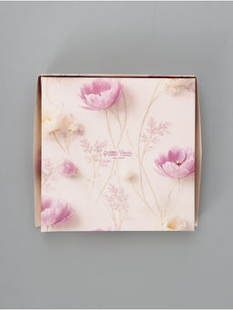 Цена за 5 шт. Коробка подарочная складная «С уважением и благодарностью», 20×20×4 см, с окном