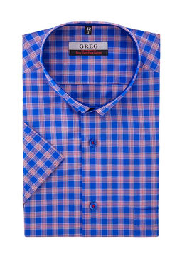 Сорочка мужская короткий рукав GREG 265/101/699/Z/b/1  фото 2