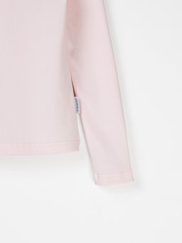 Бадлон с волнистым воротом Розовый 7+ - Bungly фото 4