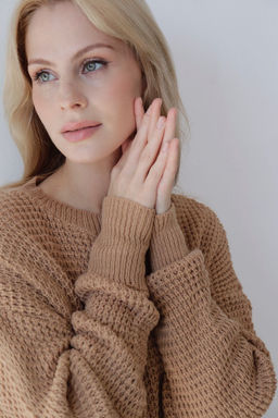 10815 Джемпер светло-коричневый - Martichelli фото 35