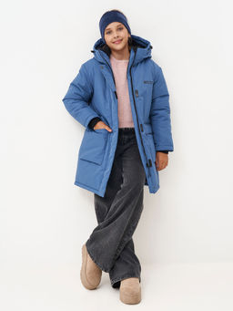 Куртка зимняя 25377-518 джинсовый