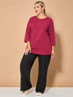 Джемпер 0202-1 фуксия - Dora фото 54