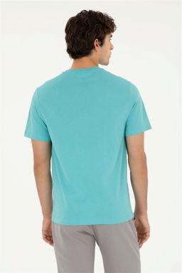 Мужская мятная футболка Неожиданная скидка в корзине - U.s. polo assn фото 5