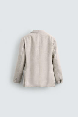 100% LINEN SUIT BLAZER - Zara фото 9