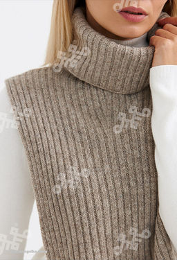 Воротник из 100% монгольской шерсти