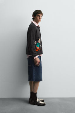 MICKEY MOUSE WOOL CARDIGAN HARRY LAMBERT FOR ZARA X DISNEY  фото 4