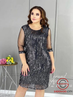 Платье женское с пайетками - Bruno фото 5