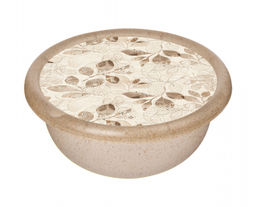 Миска 2,1л "Palermo" с крышкой декор арт.РТ2211164, 2211610