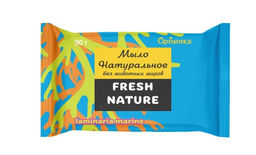 Аромика Мыло туалетное Fresh nature Laminaria marine (90г)