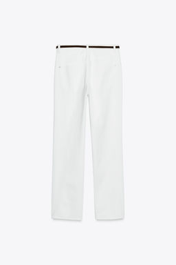 JEANS Z1975 90S STRAIGHT HIGH-WAIST BELT - Zara фото 15