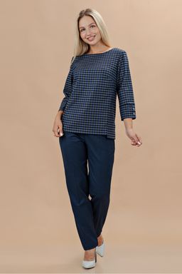 Брюки классические синие - Odis фото 2