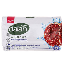 Цена за 6 шт. Мыло туалетное твердое Dalan Multi Care 150г, Мицелярная вода и Гранат (Турция)  фото 2