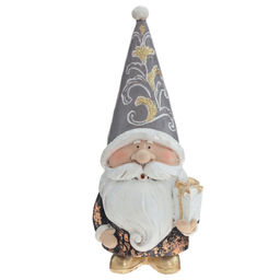 Фигурка декоративная "Гном", L13 W9 H25 см, 2в.