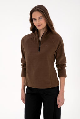 Kad_n Kahverengi Sweatshirt - U.s. polo assn фото 3