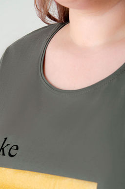 Арт. 4136 Туника женская 50-58 (5 шт) Цвет:полынь