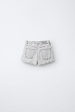 BERMUDA DENIM STRASS / Gris - Zara фото 2