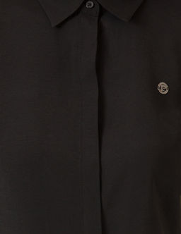 Siyah Slim Fit Dokuma Elbise - Pierre cardin фото 6
