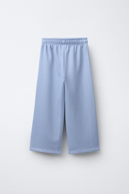PLUSH WIDE-LEG JOGGING TROUSERS - Zara фото 2