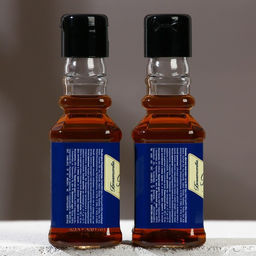 Подарочный набор косметики Богатства!, гель для душа и шампунь для волос во флаконах виски, 2?100 мл, Чистое счастье  фото 5