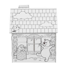 Домик-раскраска Маша и медведь 3 в 1 - Zabiaka фото 2