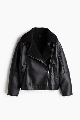 Cazadora biker de doble faz - H&m фото 2