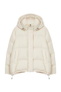 Tas Oversize Kapusonlu Kaz Tuylu Su Iticili Sisme Mont TWOAW25MO00102 - Trendyolmilla фото 6