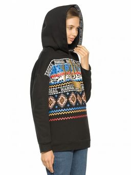 PELICAN, толстовка женская, Черный  фото 2