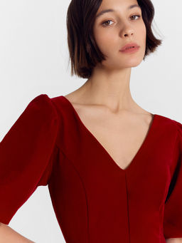 Платье женское красное - Mark formelle фото 7